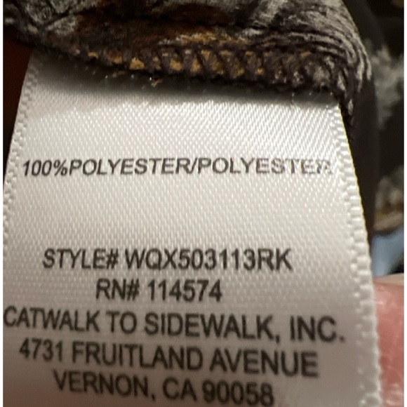 Ro&de sheer Floral Black Blouse - Picture 4 of 4